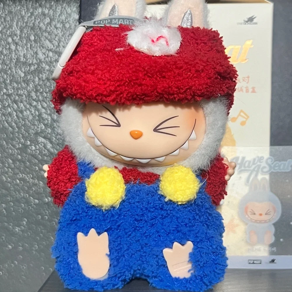 Labubu HEHE Authentic with Box, Card, and Fashion Outfit - Picture 2 of 6